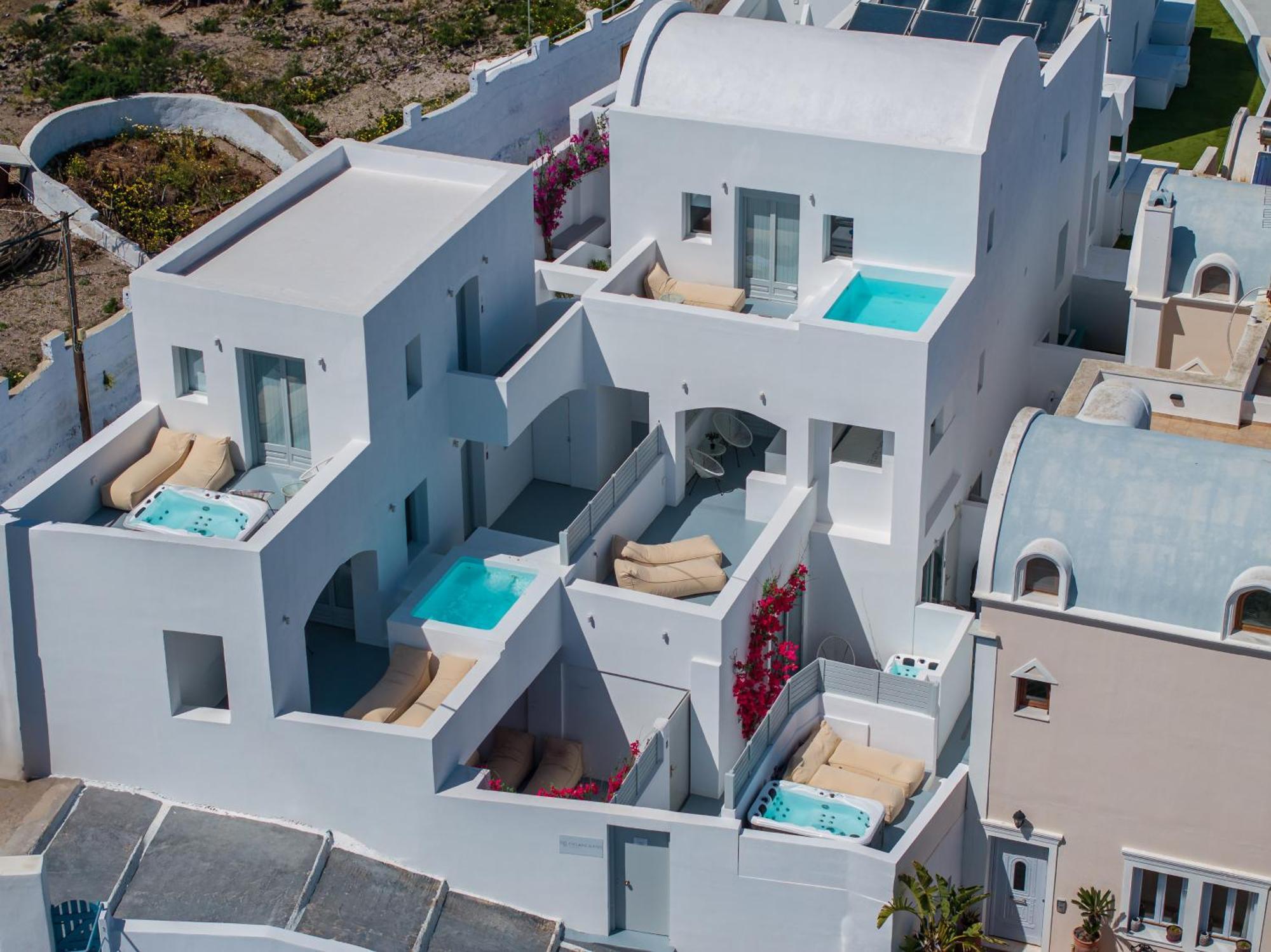 Cycladic Suites & Spa Фіра Екстер'єр фото