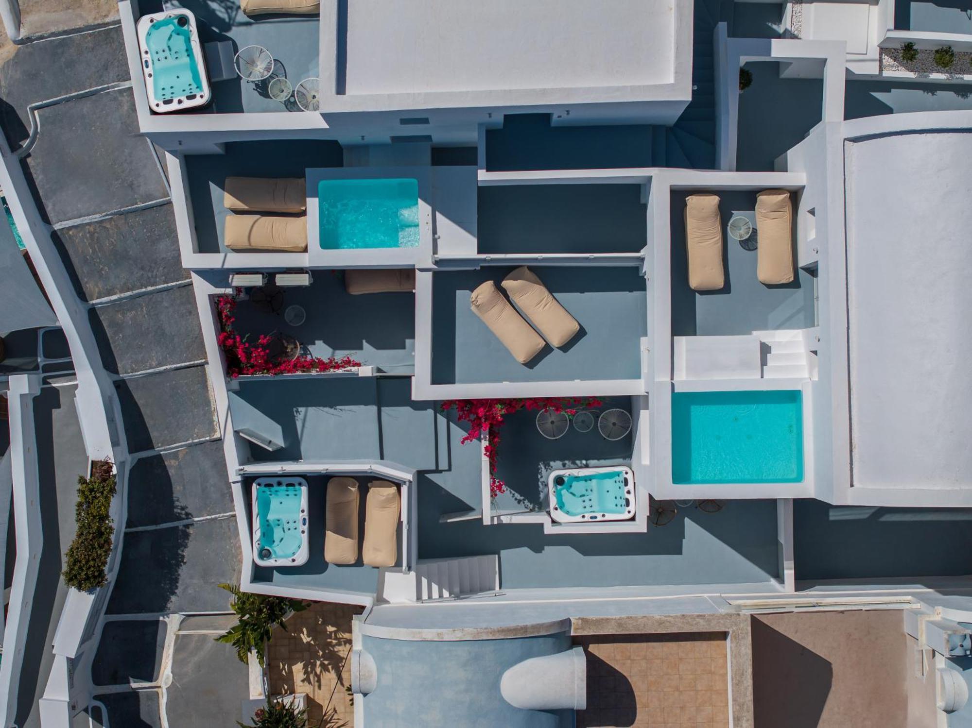Cycladic Suites & Spa Фіра Екстер'єр фото
